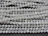 White Moonstone Beads, 4mm Micro Faceted-Gems: Round & Faceted-BeadBeyond