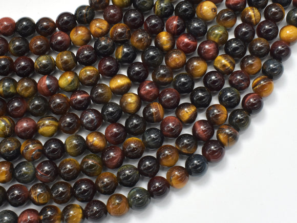 Tiger Eye Beads, 3 color, 6mm, 15 Inch-BeadBeyond