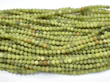 Matte Jade Beads, 4mm (4.3mm) Round Beads-Gems: Round & Faceted-BeadBeyond