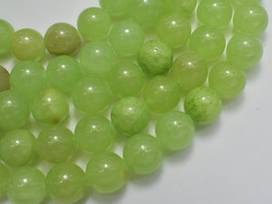 Afghan Jade Beads, Round, 12mm, 15 Inch-BeadBeyond