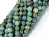 Chrysocolla-Natural , 8mm Round Beads-Gems: Round & Faceted-BeadBeyond