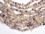 Pink Tourmaline, 7-10mm, Chips, 32 Inch-BeadBeyond