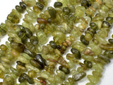 Green Garnet Beads, Pebble Chips, Approx 5-9mm-Gems: Nugget,Chips,Drop-BeadBeyond