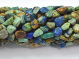 Natural Azurite, 5x7mm Nugget Beads, 15.5 Inch-Gems: Nugget,Chips,Drop-BeadBeyond