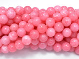 Jade Beads-Pink, 10mm Round Beads-Gems: Round & Faceted-BeadBeyond