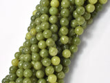 Canadian Jade Beads, 6mm Round Beads-Gems: Round & Faceted-BeadBeyond