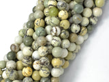 Dendritic Jasper, 6mm (6.5mm) Round Beads, 15.5 Inch-Gems: Round & Faceted-BeadBeyond