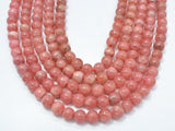 Rhodochrosite Beads, 5.8 mm Round Beads-Gems: Round & Faceted-BeadBeyond