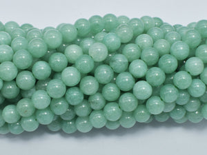 Malaysia Jade Beads- Green, Burma Jade Color, 6mm, Round-BeadBeyond