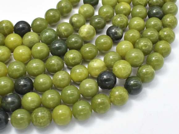 Canadian Jade Beads, 10mm Round Beads-Gems: Round & Faceted-BeadBeyond