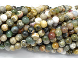 Ocean Jasper Beads, 6mm (6.2mm) Round Beads-Gems: Round & Faceted-BeadBeyond