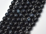 Blue Tiger Eye, 10mm Round Beads-Gems: Round & Faceted-BeadBeyond