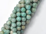 Russian Amazonite Beads, 10mm Round-Gems: Round & Faceted-BeadBeyond