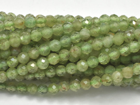 Green Apatite Beads, 3mm Faceted Micro Round Beads-Gems: Round & Faceted-BeadBeyond