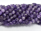 Amethyst, Dog Teeth Amethyst, 6mm (6.5mm)-BeadBeyond