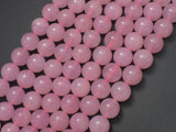 Rose Quartz Beads, 10mm (10.4mm) Round Beads-Gems: Round & Faceted-BeadBeyond