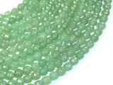 Green Aventurine, 6mm Faceted Round Beads-Gems: Round & Faceted-BeadBeyond
