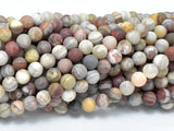 Matte Mexican Crazy Lace Agate Beads, 6mm Round Beads-Gems: Round & Faceted-BeadBeyond