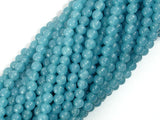 Blue Sponge Quartz Beads, Round, 4mm-Gems: Round & Faceted-BeadBeyond