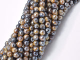 Mystic Coated Tiger Eye Beads, 6mm Faceted, AB Coated-Gems: Round & Faceted-BeadBeyond
