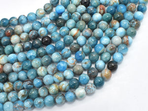 Apatite Beads, 6mm Round-BeadBeyond