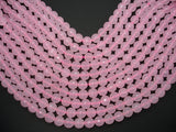 Rose Quartz, 10mm Faceted Round Beads-Gems: Round & Faceted-BeadBeyond