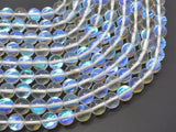 Mystic Aura Quartz-White, 8mm (8.5mm) Round Beads-Gems: Round & Faceted-BeadBeyond