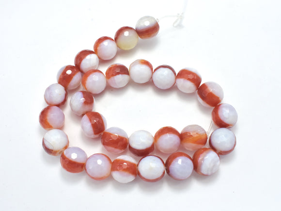 AGATE BEADS, 14MM FACETED ROUND-Agate: Round & Faceted-BeadBeyond