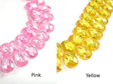 CZ beads, 6 x 9 mm Faceted Pear Briolette-Cubic Zirconia-BeadBeyond