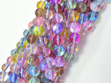 Mystic Aura Quartz-Multi Color, 8mm (8.5mm) Round-Gems: Round & Faceted-BeadBeyond