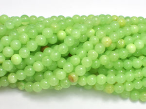 Afghan Jade Beads, Round, 6mm, 15.5 Inch-BeadBeyond