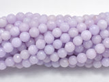 Jade Beads, Lavender, 6mm Faceted Round, 15.5 Inch-Gems: Round & Faceted-BeadBeyond