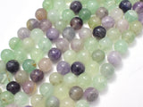 Fluorite, Rainbow Fluorite, 8mm Round Beads-Gems: Round & Faceted-BeadBeyond
