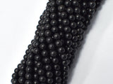 Genuine Shungite Beads, 4mm (4.4mm), Round-BeadBeyond