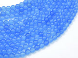 Jade Beads-Blue, 6mm (6.3mm) Round Beads-Gems: Round & Faceted-BeadBeyond