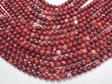 Red Fire Agate, 6mm Round Beads-Gems: Round & Faceted-BeadBeyond