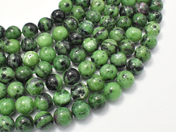 Ruby Zoisite Beads, Round, 10mm-Gems: Round & Faceted-BeadBeyond