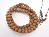 Matte Sandalwood Beads, 8mm (8.2mm) Round-BeadBeyond