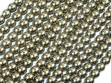 Hematite Beads- Light Gold, 6mm Round Beads-Gems: Round & Faceted-BeadBeyond