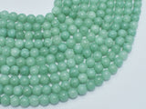 Malaysia Jade Beads- Green, Burma Jade Color, 6mm, Round-BeadBeyond