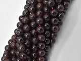 Red Garnet Beads, 7.8-8mm, Round Beads-Gems: Round & Faceted-BeadBeyond