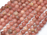 Spicy Jasper Beads, Plum Blossom Jasper, 6 mm Round Beads-Gems: Round & Faceted-BeadBeyond