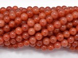 Carnelian Beads, 6mm(6.3mm) Round Beads-Gems: Round & Faceted-BeadBeyond