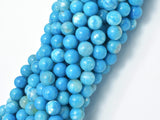 Blue Fire Agate, 8mm (8.3mm) Round-Agate: Round & Faceted-BeadBeyond