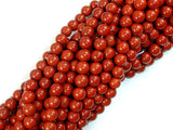 Red Jasper Beads, 6mm (6.5mm), Round Beads-Gems: Round & Faceted-BeadBeyond