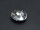 Crystal Glass 30mm Faceted Bicone Pendant, Clear, 1piece-BeadBeyond