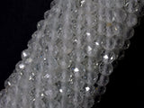 White Topaz Beads, 3.5mm Micro Faceted Round-Gems: Round & Faceted-BeadBeyond