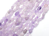 Lavender Amethyst, 6x8mm Nugget Beads, 15.5 Inch-BeadBeyond