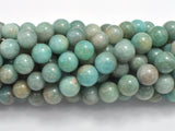 Russian Amazonite Beads, 10mm Round-Gems: Round & Faceted-BeadBeyond