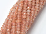 Sunstone Beads, 2x3mmmm Micro Faceted Rondelle-Gems:Assorted Shape-BeadBeyond